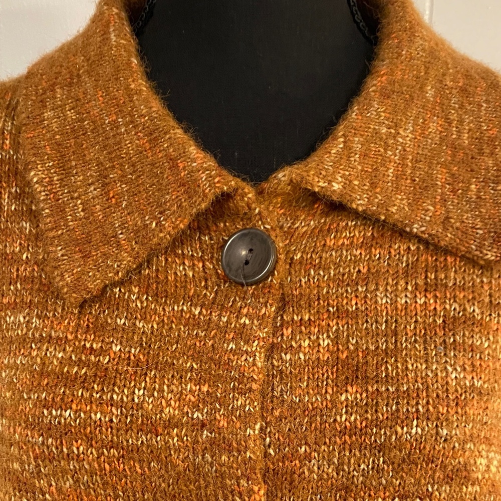 Universal Thread Cardigan | Rust Button-Up Knit C… - image 4